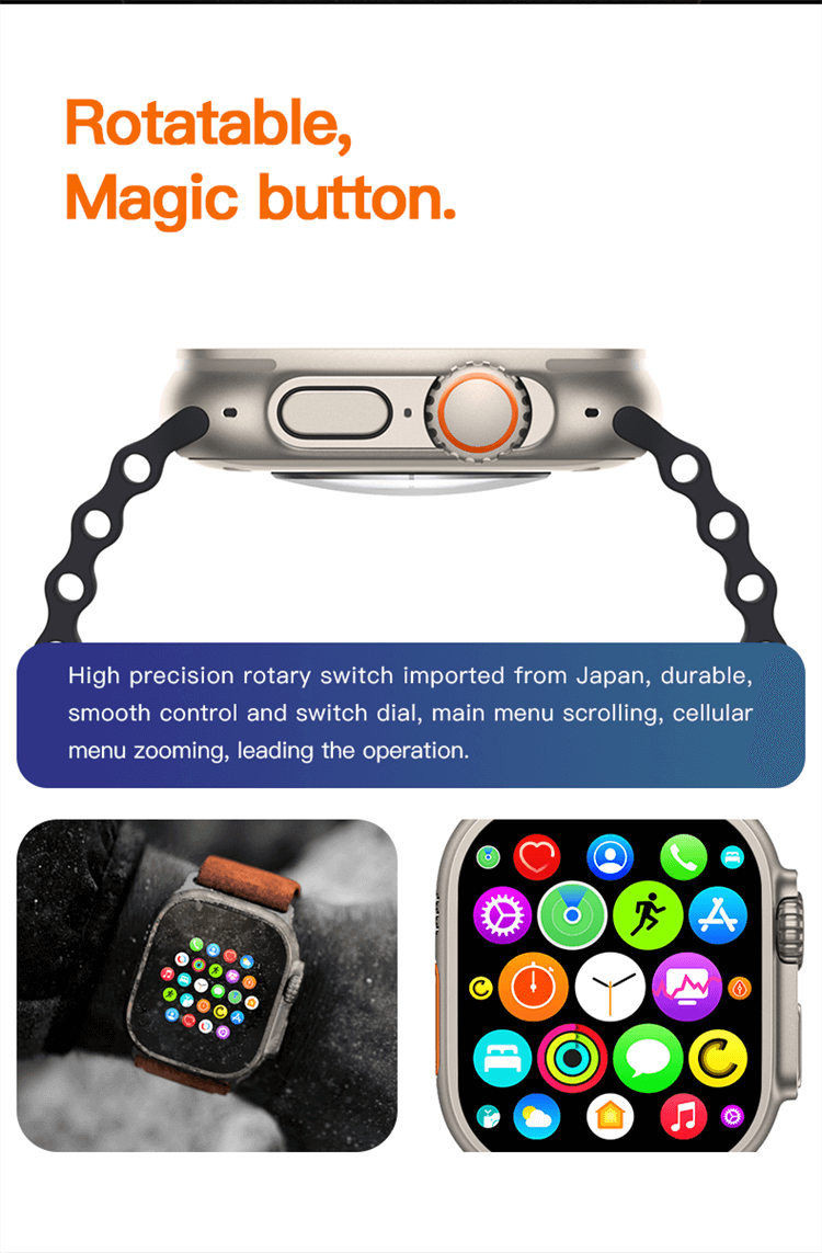 T900 Ultra 2 Smartwatch 2.09 Inches Large Screen Long Standby Time Brightness Display-Shenzhen Shengye Technology Co.,Ltd