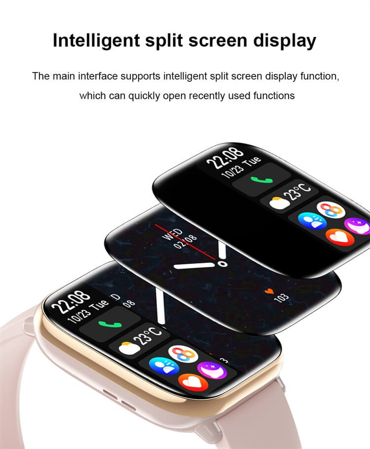 HD12 Moda Smartwatch 1,75 inç AMOLED Ekran NFC Erişim Kontrolü Sağlıklı İzleme-Shenzhen Shengye Technology Co.,Ltd