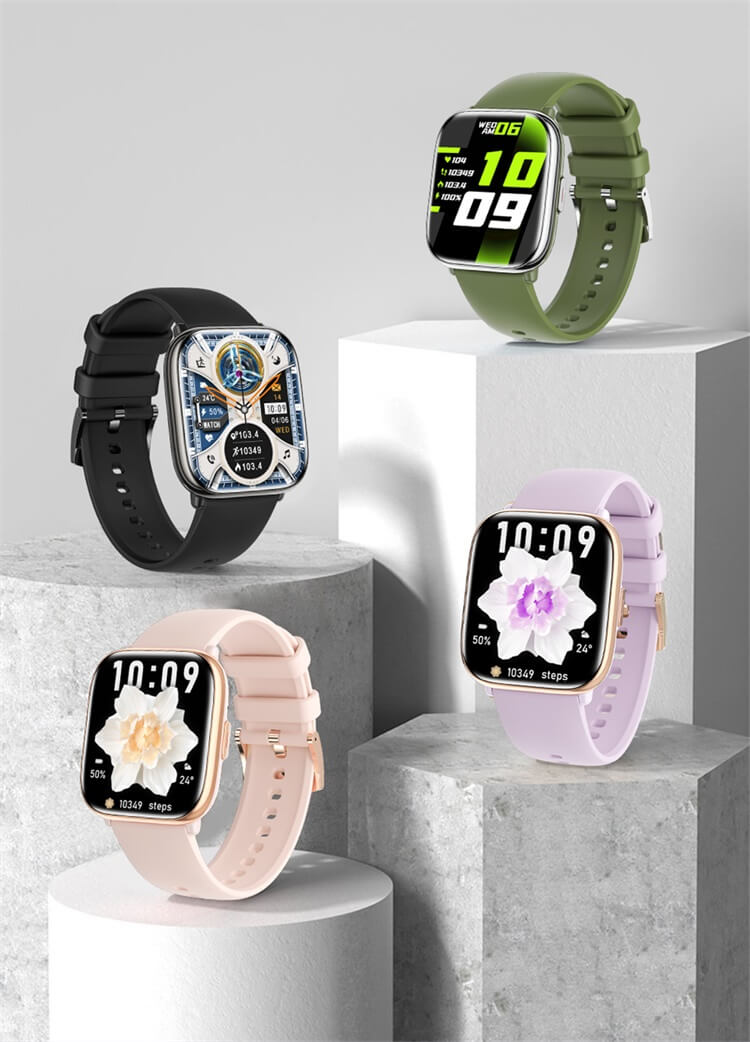 HD12 Fashion Smartwatch 1.75-inch AMOLED Screen NFC Access Control Healthy Monitoring-Shenzhen Shengye Technology Co.,Ltd
