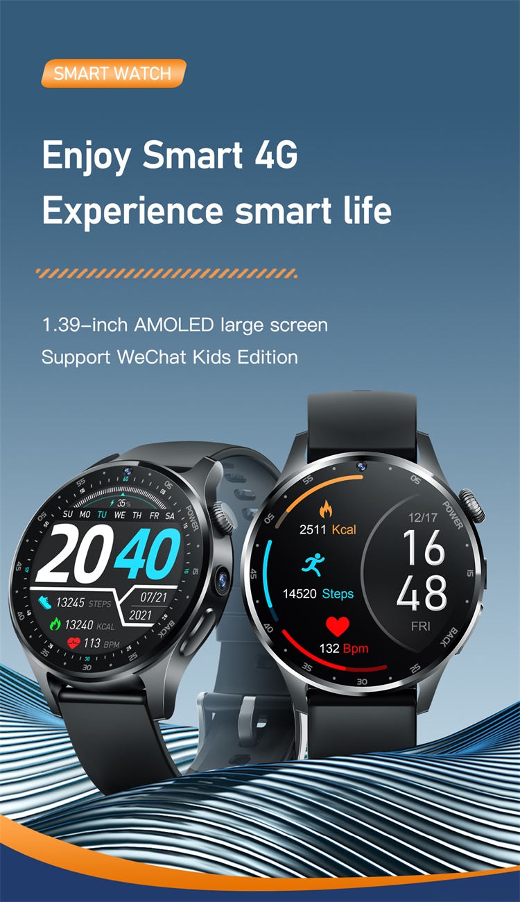 X300 PRO 4G Sim 카드 Smartwatch 1.39 인치 AMOLED 화면 듀얼 카메라 4G 고속 전체 Netcom-Shenzhen Shengye Technology Co.,Ltd