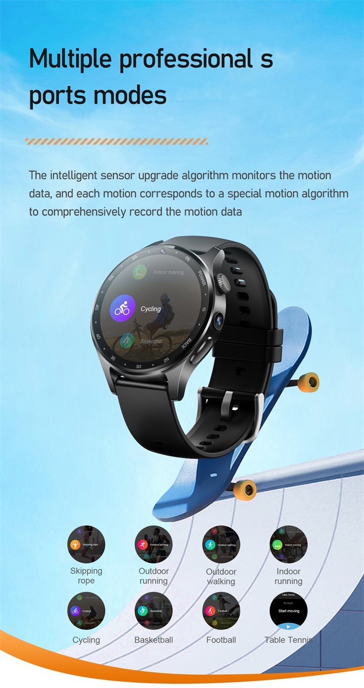 X300 PRO 4G Sim Card Smartwatch 1.39 Inch AMOLED Screen Dual Camera 4G High Speed Full Netcom-Shenzhen Shengye Technology Co.,Ltd