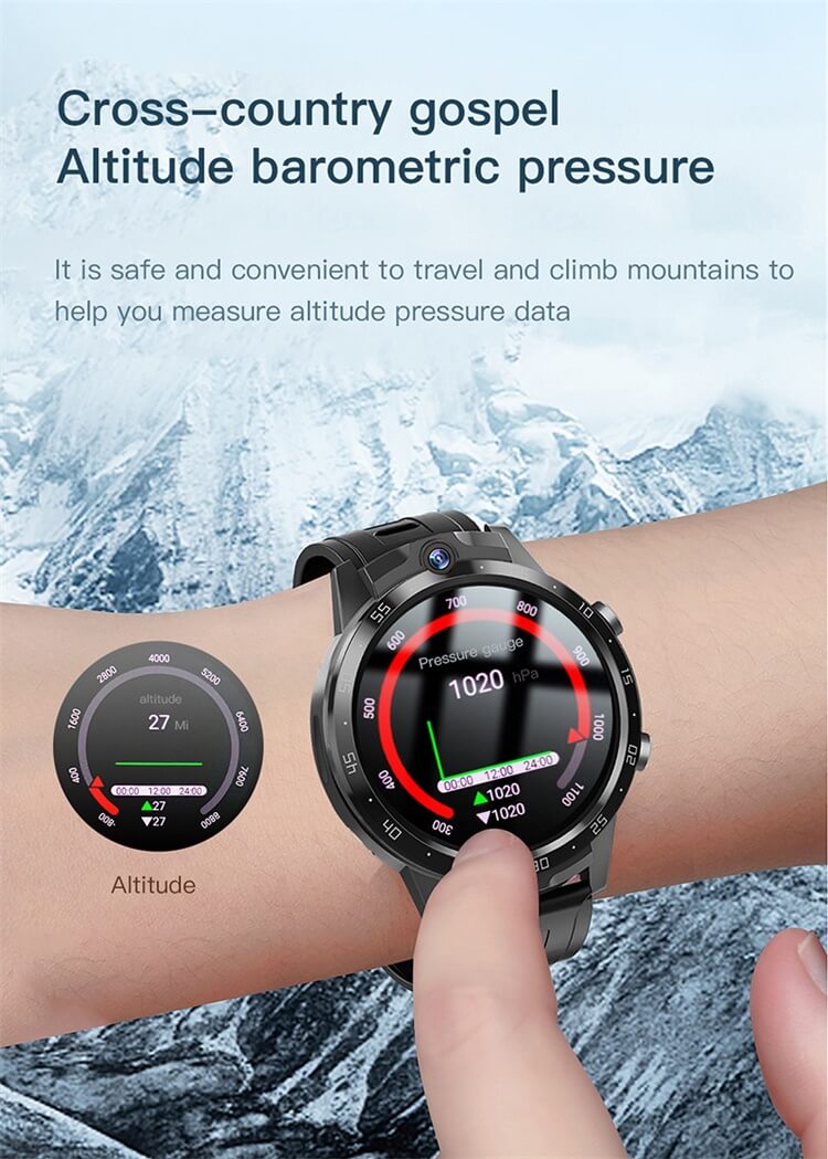 X600S 4G Sim Kart Smartwatch 1.6 İnç AMOLED Ekran NFC Erişim Kontrolü HD Piksel Çift Kamera-Shenzhen Shengye Technology Co.,Ltd