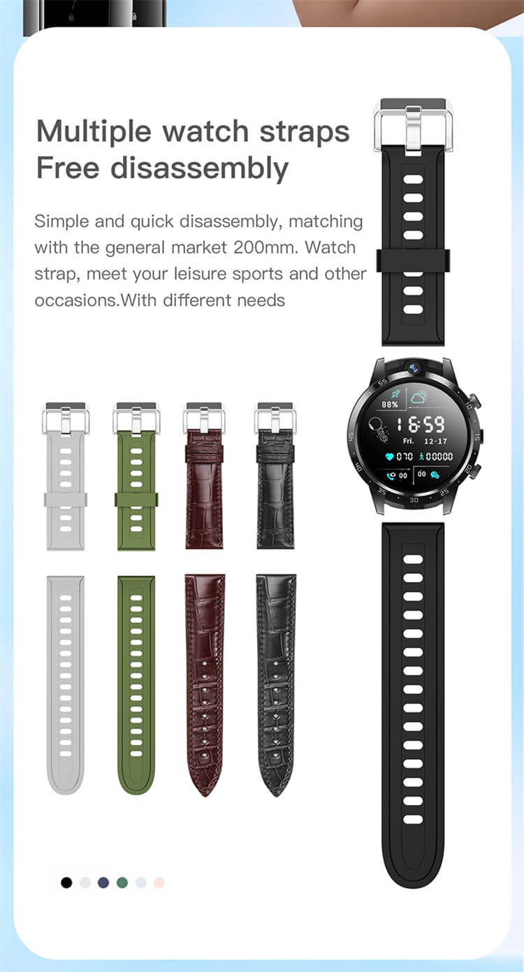 X600S 4G Sim 카드 Smartwatch 1.6 인치 AMOLED 화면 NFC 액세스 제어 HD 픽셀 듀얼 카메라-Shenzhen Shengye Technology Co.,Ltd