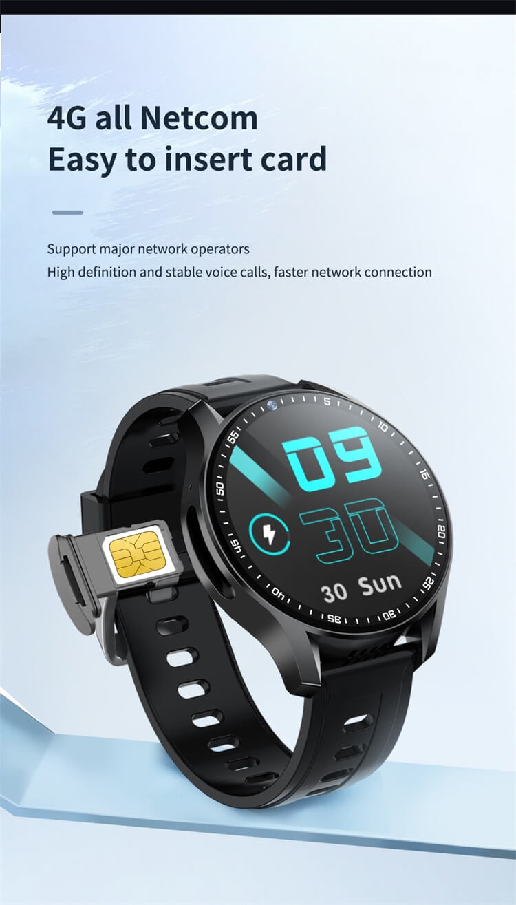 X700S 4G simkaart smartwatch 1,43 inch volledige cirkel touchscreen wijzerplaat vrij videogesprek horloge portemonnee-Shenzhen Shengye Technology Co.,Ltd