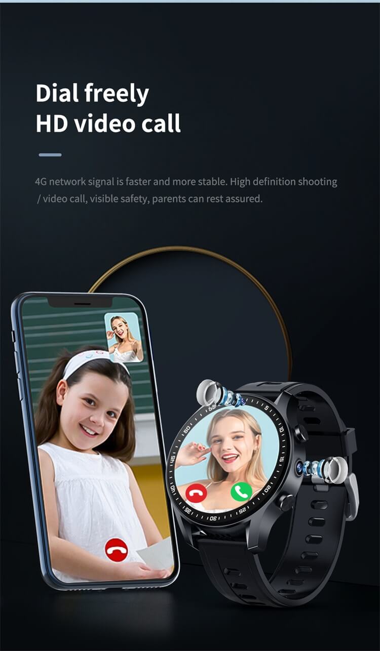 X700S 4G Sim Card Smartwatch 1.43 Inch Full Circle Touch Screen Dial Freely Video Call Watch Wallet-Shenzhen Shengye Technology Co.,Ltd