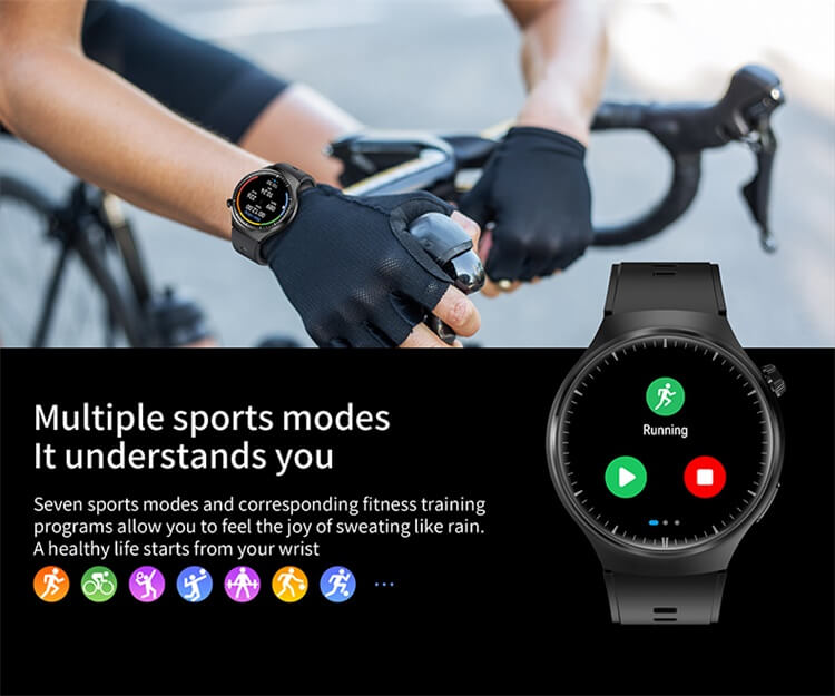 Watch4 Pro Suit Smartwatch Écran couleur haute définition Surveillance saine Cadran personnalisé-Shenzhen Shengye Technology Co., Ltd