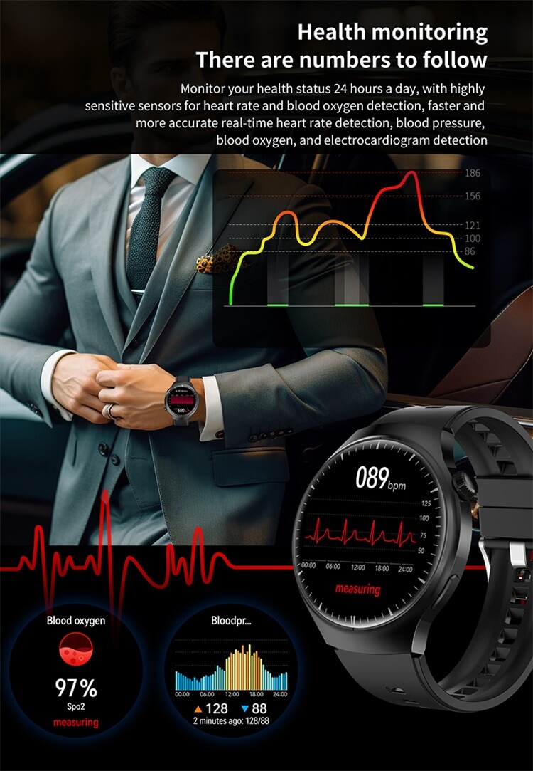 Watch4 Pro Suit Smartwatch Écran couleur haute définition Surveillance saine Cadran personnalisé-Shenzhen Shengye Technology Co., Ltd