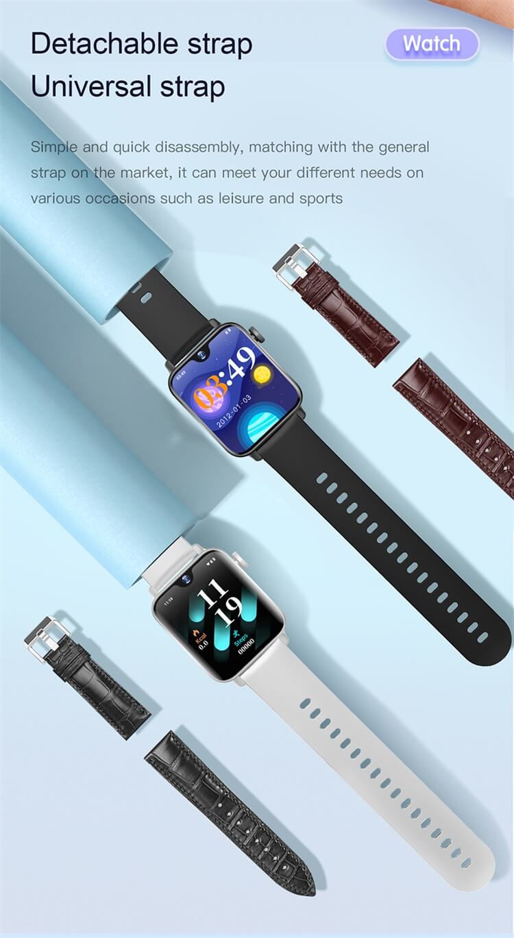 11 PRO Smartwatch 4G All Netcom 1.78 Inch AMOLED Màn hình giọt nước Đồng hồ đeo tay có máy ảnh độ phân giải cao-Shengye Shengye Technology Co.,Ltd