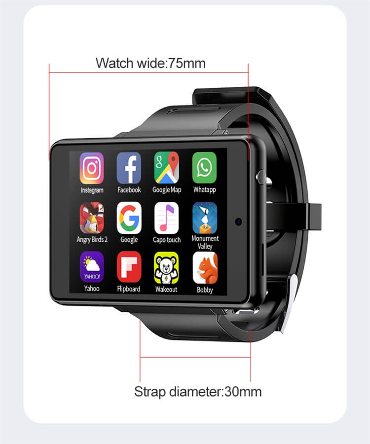 X2800 Smartwatch 4G Écran haute définition Full Netcom 4G + 128G Grande mémoire Longue durée de vie de la batterie-Shenzhen Shengye Technology Co., Ltd