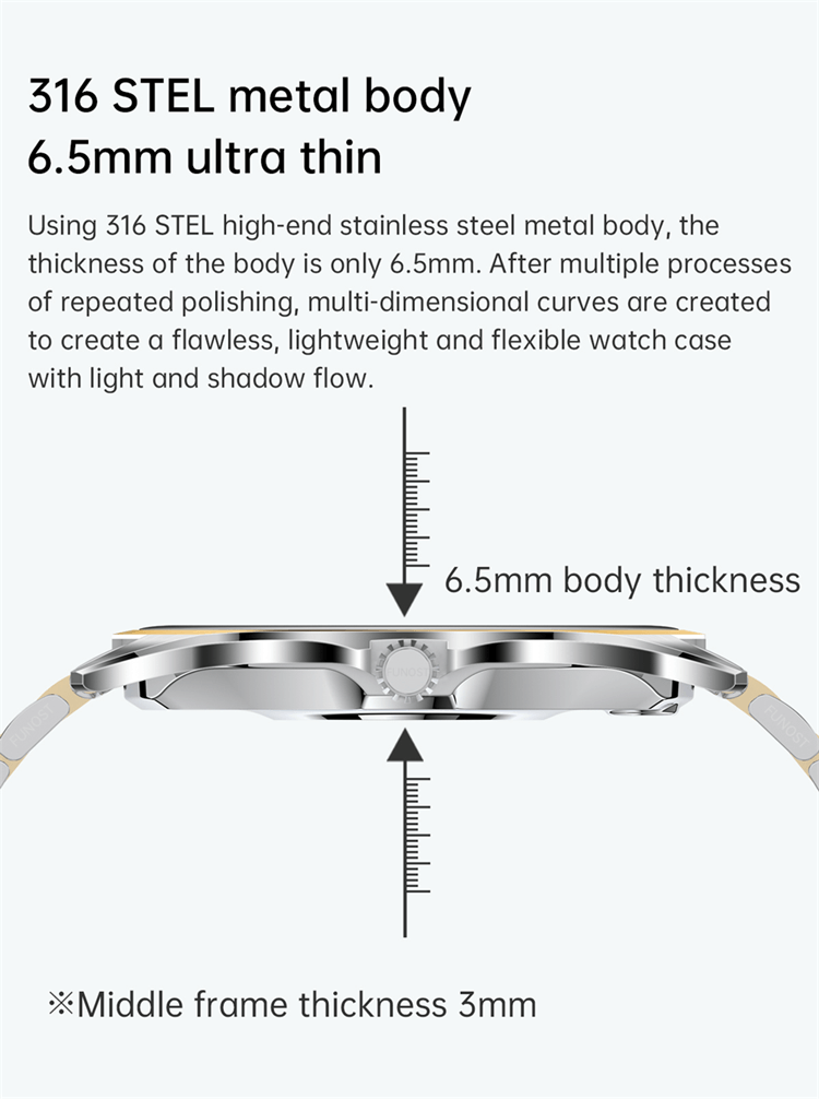 TN88 ساعة ذكية 1.43 بوصة AMOLED شاشة فائقة الوضوح حزام مزدوج تصميم عصري خفيف الوزن-Shenzhen Shengye Technology Co.,Ltd