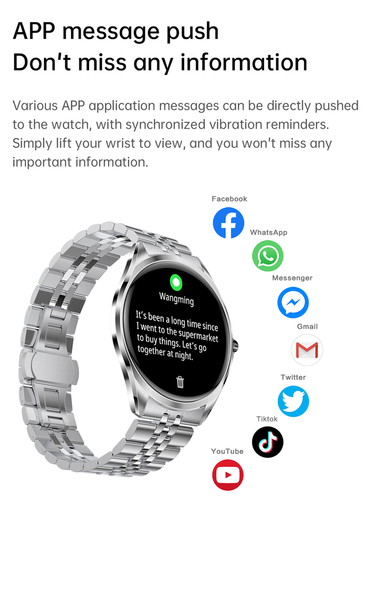 TN88 Smartwatch 1.43 Inch AMOLED Ultra Clear Screen Double Strap Fashion Lightweight Design-Shenzhen Shengye Technology Co.,Ltd