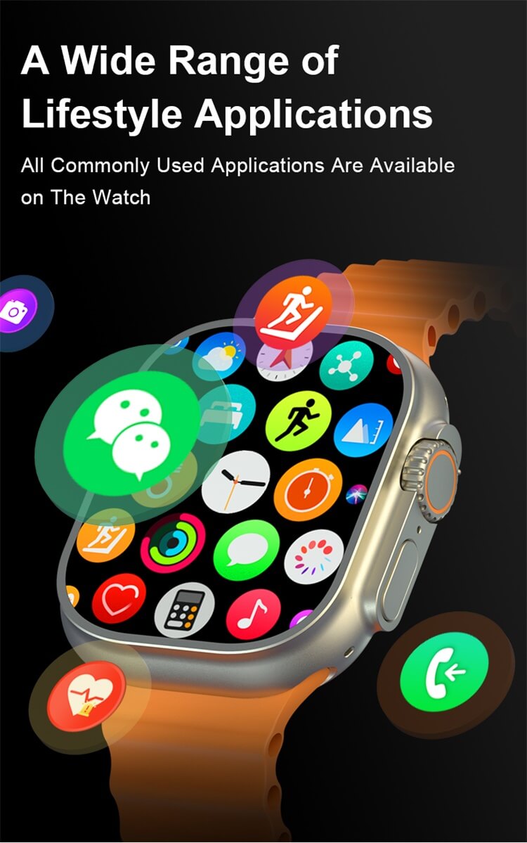 HK9 Ultra SE Smartwatch High Performance Chip Large Battery Capacity-Shenzhen Shengye Technology Co. Ltd