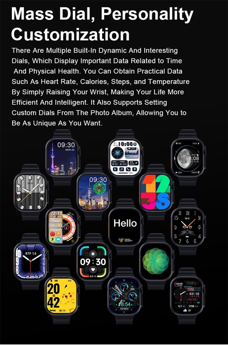 HK9 Ultra SE Smartwatch High Performance Chip Large Battery Capacity-Shenzhen Shengye Technology Co. Ltd