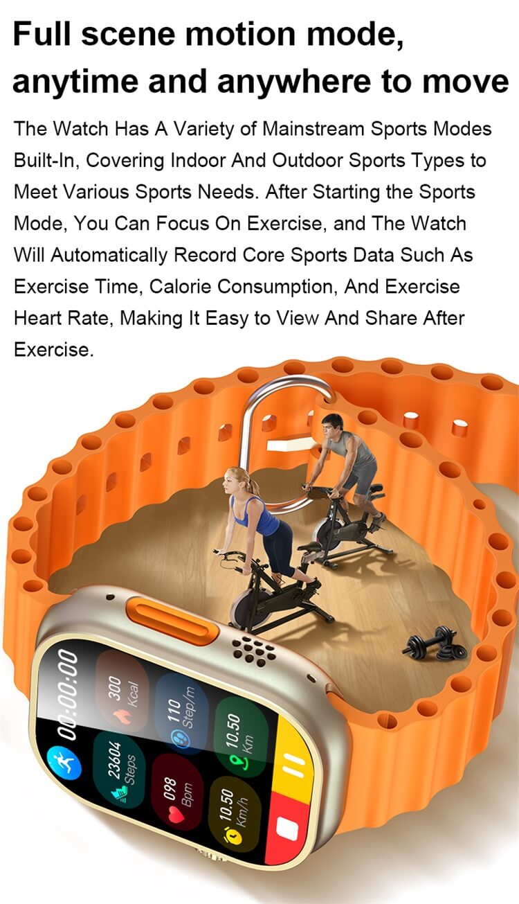 HK9 Ultra SE Smartwatch High Performance Chip Large Battery Capacity-Shenzhen Shengye Technology Co. Ltd
