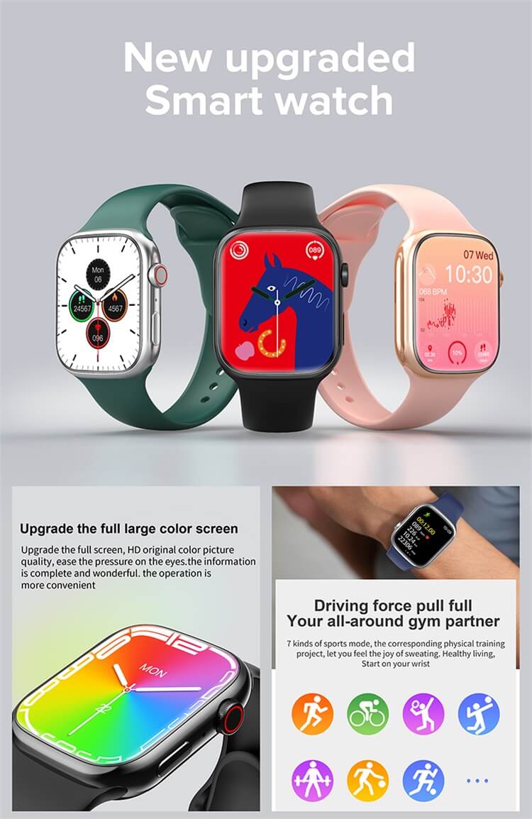 i30 PRO MAX SUIT Smartwatch 2.3 Inches Large Screen High Lightweight Electrocardiogram Testing-Shenzhen Shengye Technology Co. Ltd