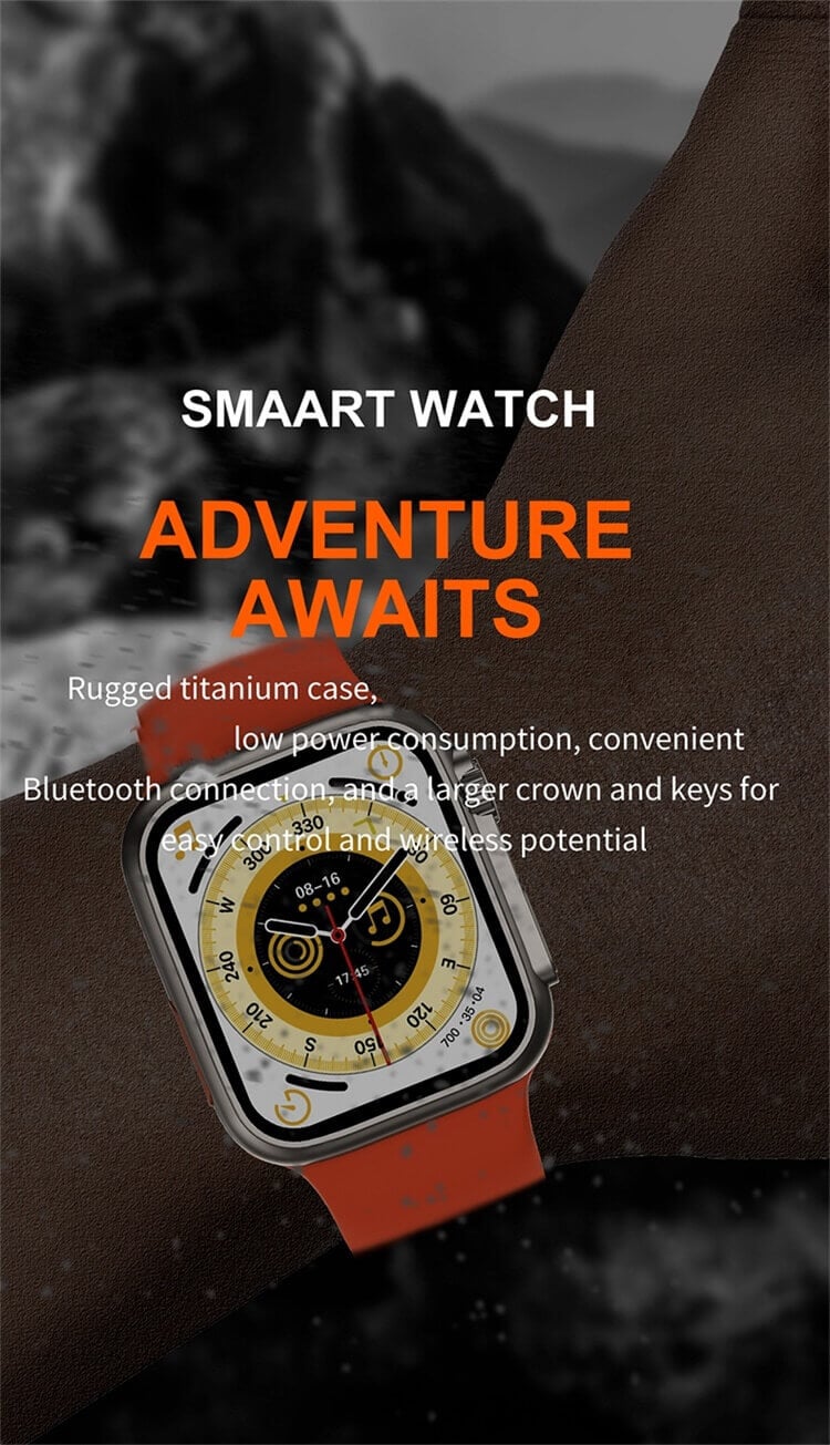 T908 Ultra Max Suit Smartwatch Low Power Consumption 1.73 Inch Large Screen Healthy Monitoring-Shenzhen Shengye Technology Co.,Ltd