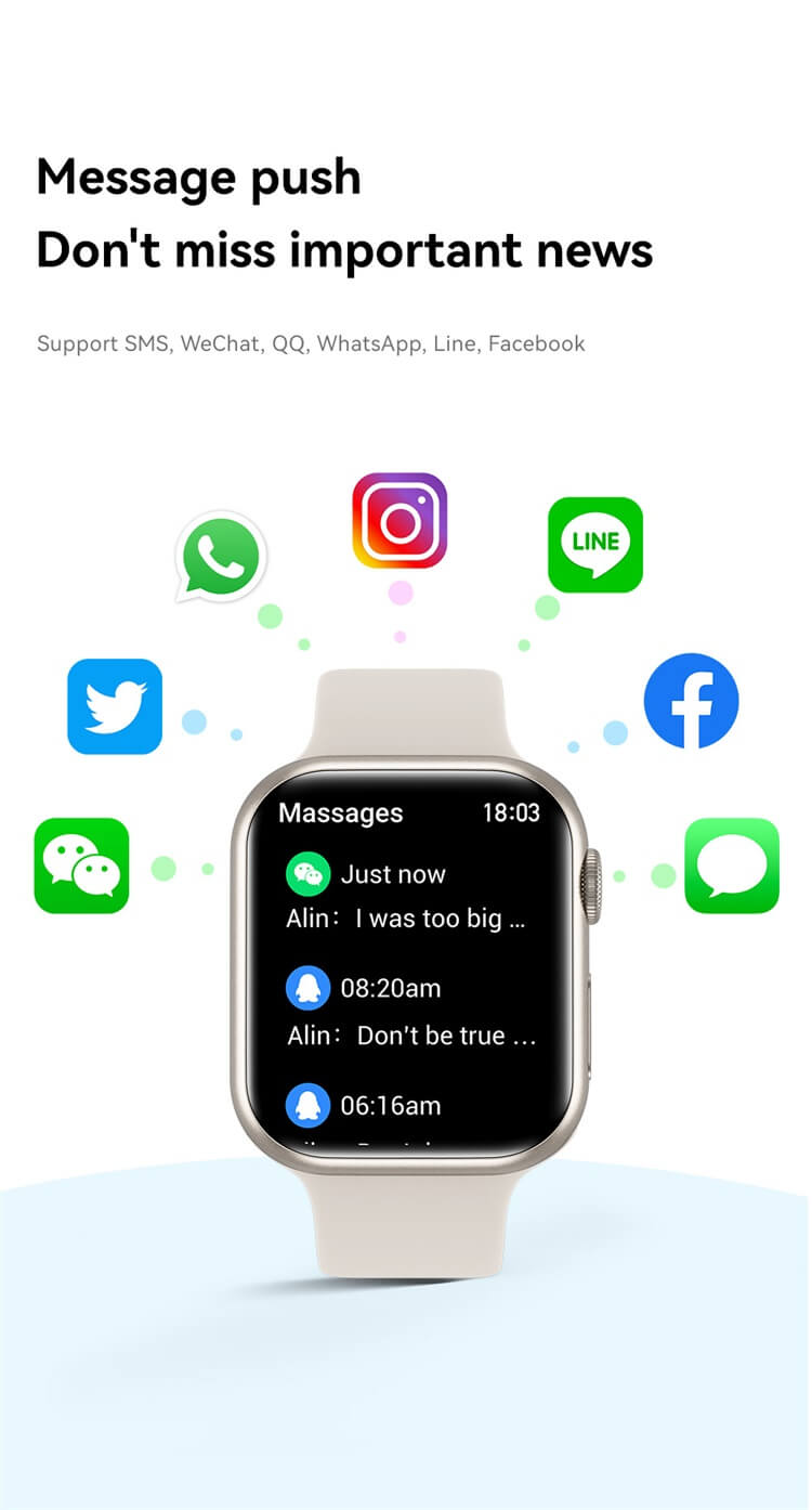 HD9 MiNi Smartwatch 1.75 Inch AMOLED Screen More Abundant Sports Modes IP68 Waterproof Level-Shenzhen Shengye Technology Co. Ltd