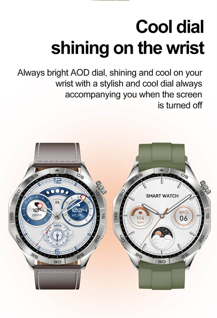 HK4 Smartwatch1.43 AMOLED High Definition Color Screen Professional Sports Guidance Long Battery Life-Shenzhen Shengye Technology Co. Ltd