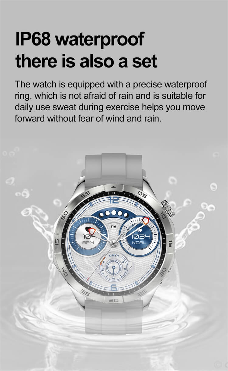 HK4 Smartwatch1.43 AMOLED High Definition Color Screen Professional Sports Guidance Long Battery Life-Shenzhen Shengye Technology Co. Ltd