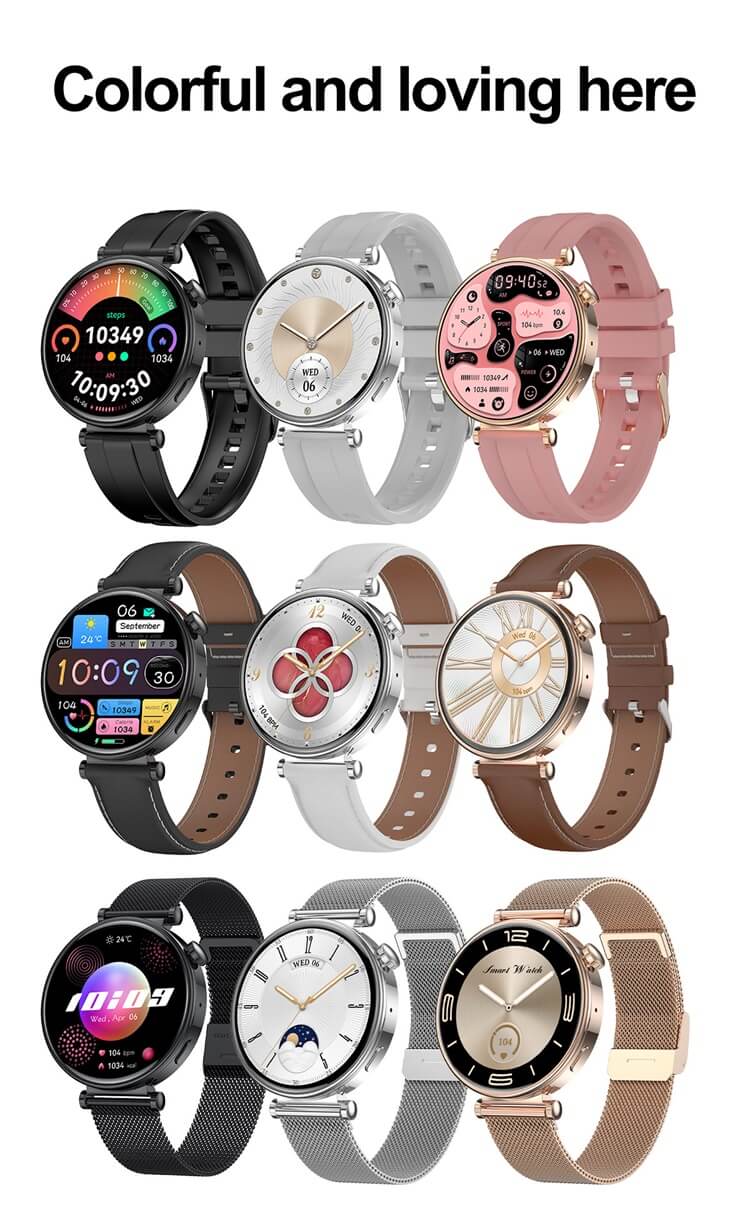 HK41 Smartwatch 1.32 İnç AMOLED Ekran IP68 Su Geçirmez Akıllı Moda Ve Atmosfer Kadın Saati-Shenzhen Shengye Technology Co.,Ltd