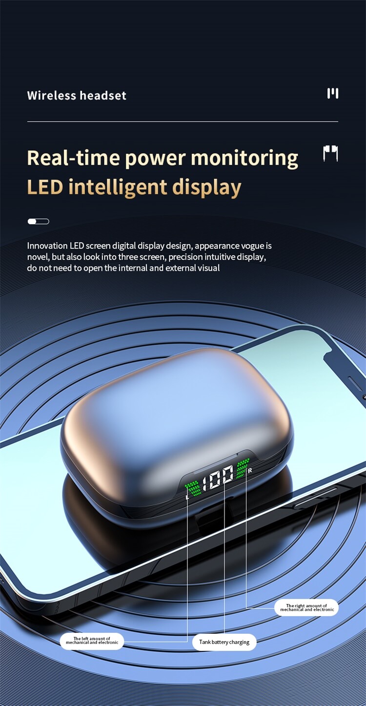 JR03 Earbuds HiFi Sound Shock Ear Type Wireless Headset Long Battery Life-Shenzhen Shengye Technology Co. Ltd