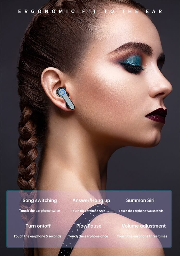 M19 Earbuds LED Digital Display Large Capacity Charging Cabin Waterproof And Sweat-proof-Shenzhen Shengye Technology Co. Ltd