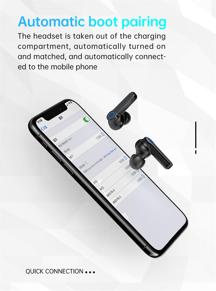 M19 Earbuds LED Digital Display Large Capacity Charging Cabin Waterproof And Sweat-proof-Shenzhen Shengye Technology Co. Ltd