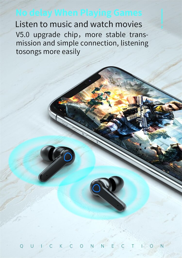 M19 Earbuds LED Digital Display Large Capacity Charging Cabin Waterproof And Sweat-proof-Shenzhen Shengye Technology Co. Ltd