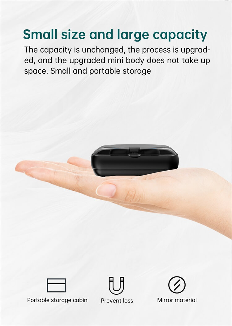 M19 Earbuds LED Digital Display Large Capacity Charging Cabin Waterproof And Sweat-proof-Shenzhen Shengye Technology Co. Ltd