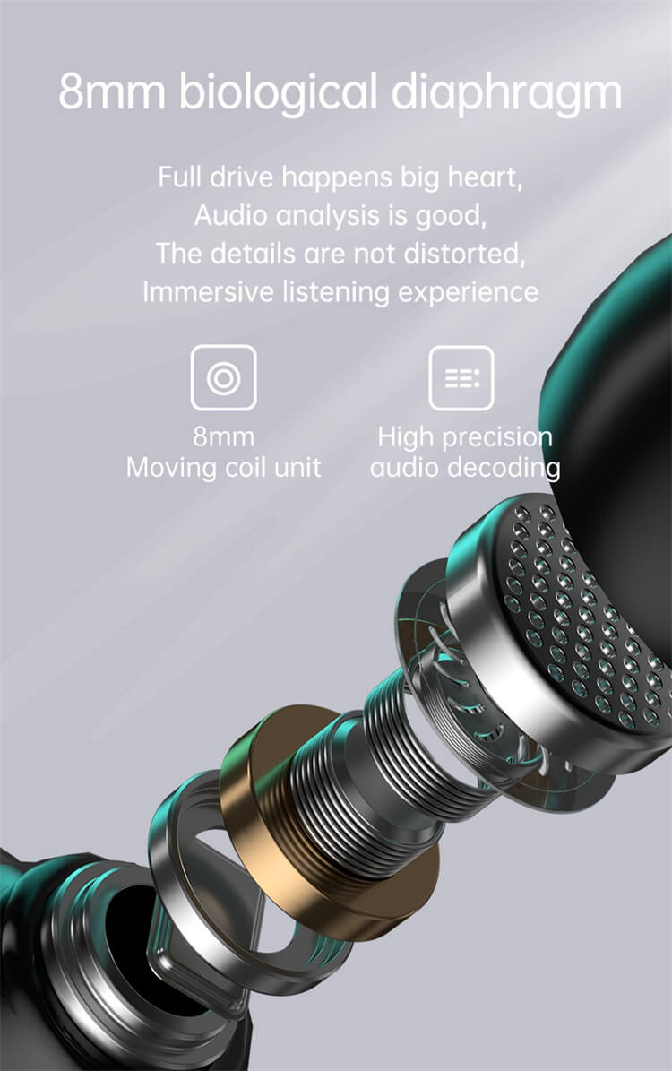 M41 Earbuds Colorful RGB Lighting Effect Strong Battery Capacity Charging Mobile Phone-Shenzhen Shengye Technology Co. Ltd