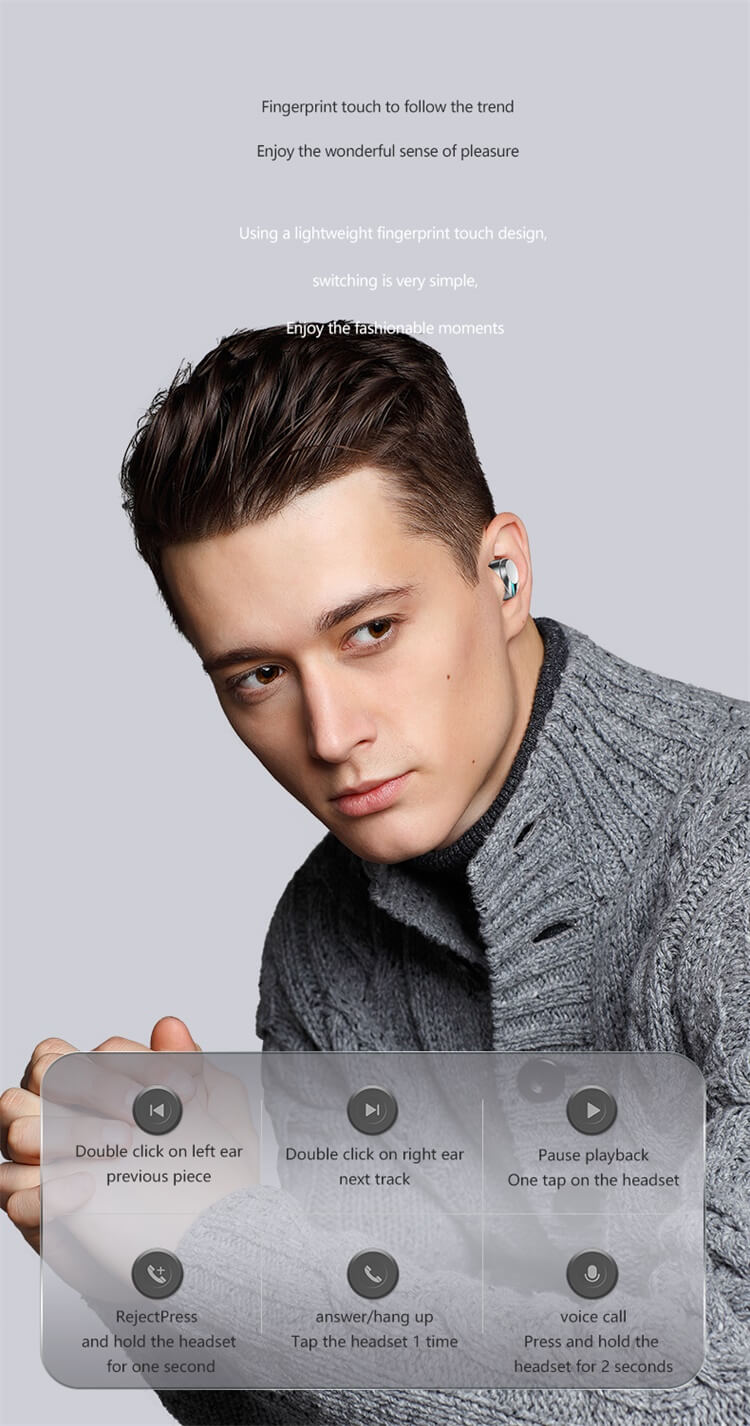M41 Earbuds Colorful RGB Lighting Effect Strong Battery Capacity Charging Mobile Phone-Shenzhen Shengye Technology Co. Ltd
