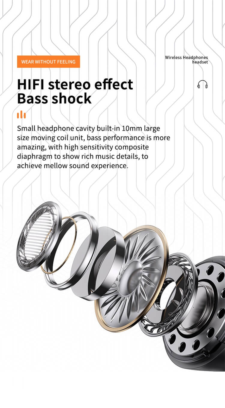 SM01 Earbuds Light And Weightless Wear 24 Hours Long Endurance Large Battery Capacity-Shenzhen Shengye Technology Co. Ltd