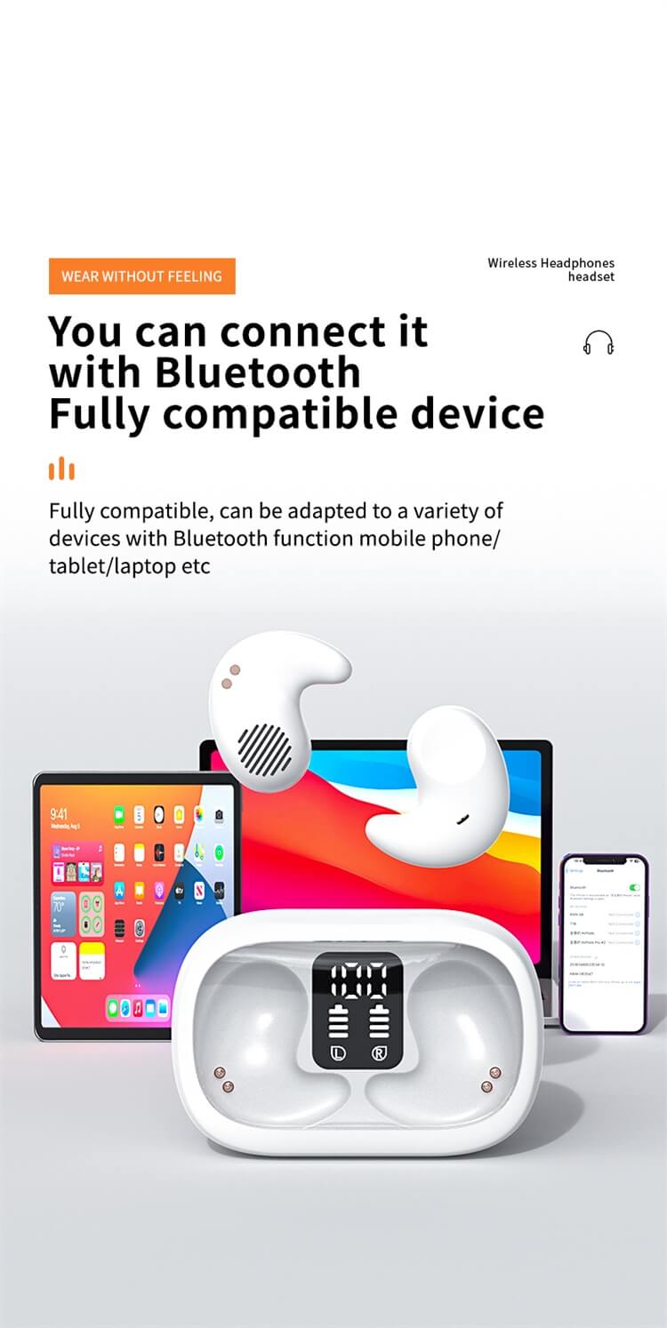 SM01 Earbuds Light And Weightless Wear 24 Hours Long Endurance Large Battery Capacity-Shenzhen Shengye Technology Co. Ltd