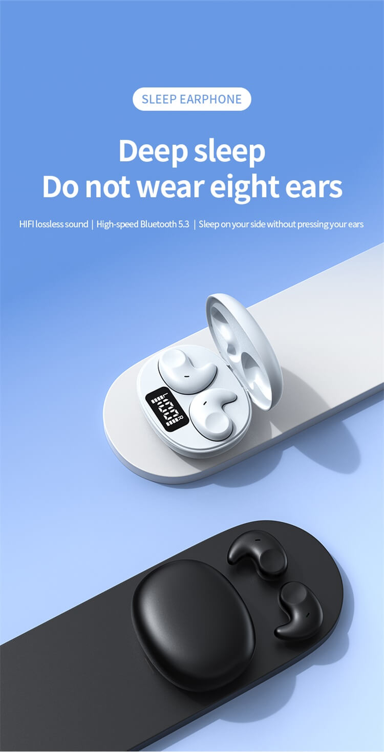 SM02 Earbuds Ultra-Low Latency Intelligent Battery Display Bionic Ear Surface Design-Shenzhen Shengye Technology Co. Ltd