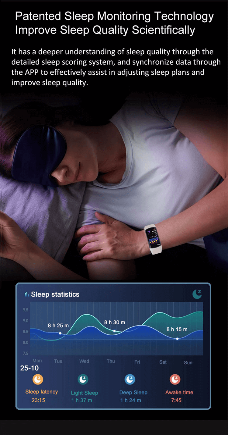 H8 Smartwatch EKG-Tests Gesundes Überwachungsarmband Mehrere Bewegungsmodi-Shenzhen Shengye Technology Co.,Ltd