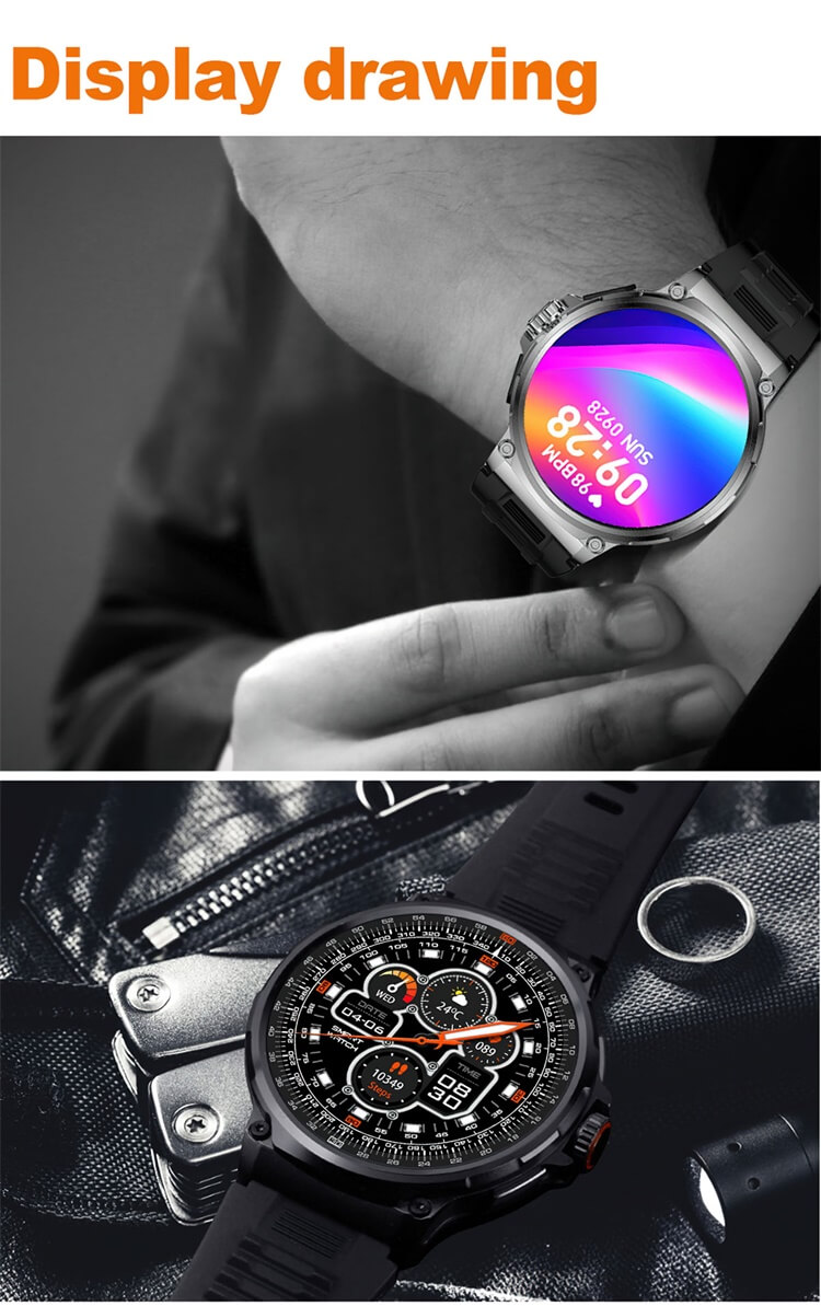 V69 Smartwatch 1.85 인치 초대형 화면 710 Mah 배터리 용량 다양한 스타일 스트랩 선택-Shenzhen Shengye Technology Co.,Ltd