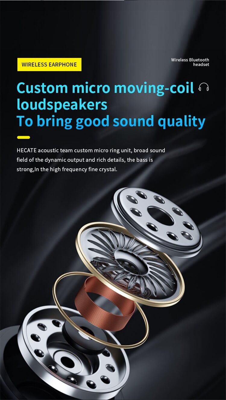 YDmini Earbuds Low Delay High Stability Lightweight Comfortable Wear-Shenzhen Shengye Technology Co. Ltd