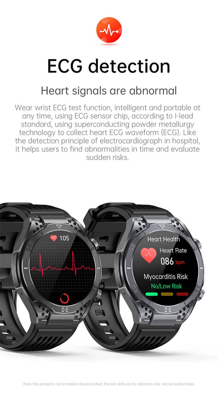 JA01 Smartwatch Schermo AMOLED da 1,43 pollici Test elettrocardiogramma Chiamata Bluetooth-Shenzhen Shengye Technology Co., Ltd