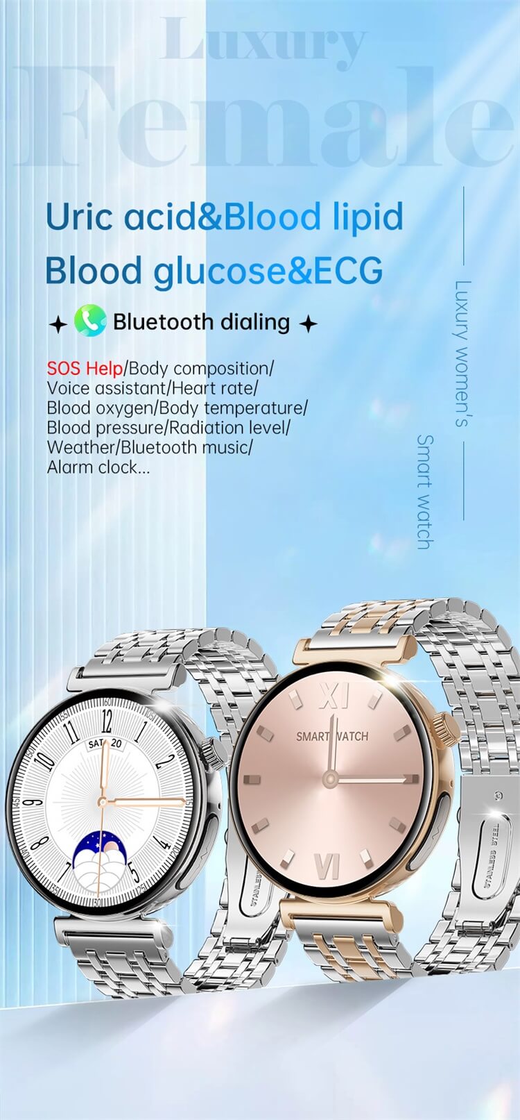 JA02 Smartwatch 1,28 Zoll AMOLED-Bildschirm EKG-Gesundheitserkennung Bluetooth-Anruf-Shenzhen Shengye Technology Co.,Ltd