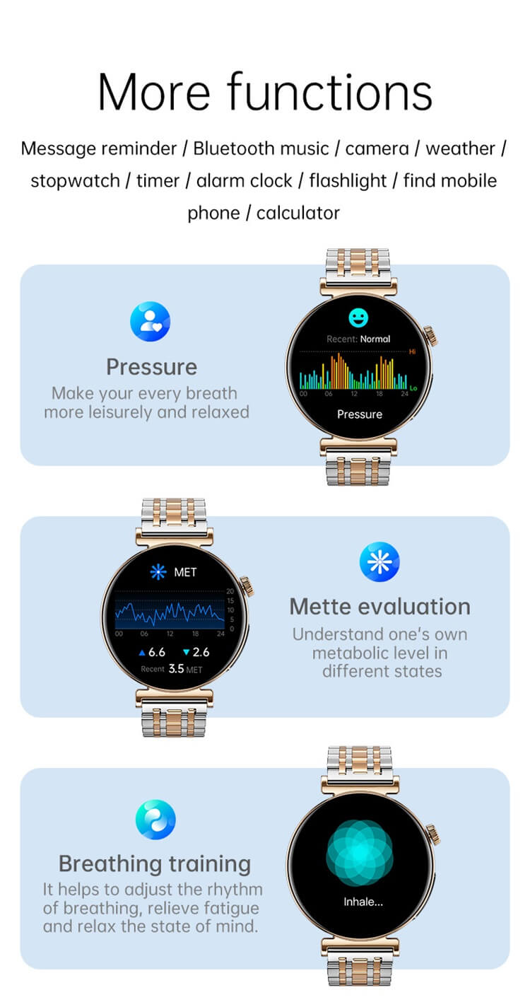 JA02 Smartwatch 1,28 Zoll AMOLED-Bildschirm EKG-Gesundheitserkennung Bluetooth-Anruf-Shenzhen Shengye Technology Co.,Ltd