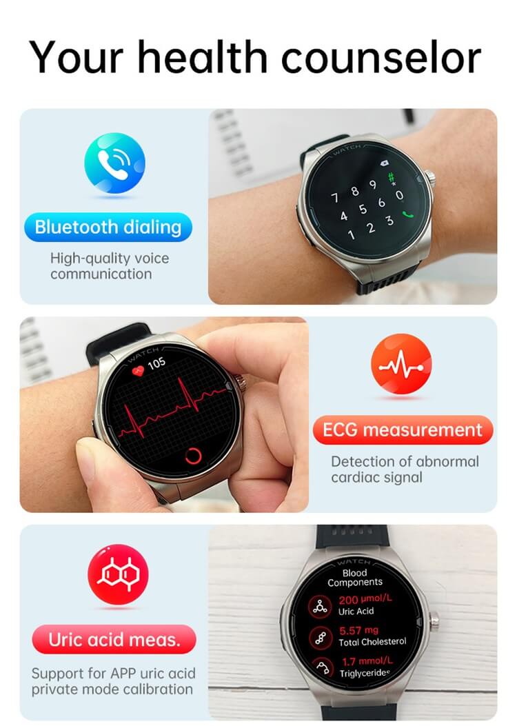 JA03 Smartwatch Bluetooth con schermo AMOLED da 1,43 pollici Monitoraggio sano 24 ore su 24-Shenzhen Shengye Technology Co., Ltd