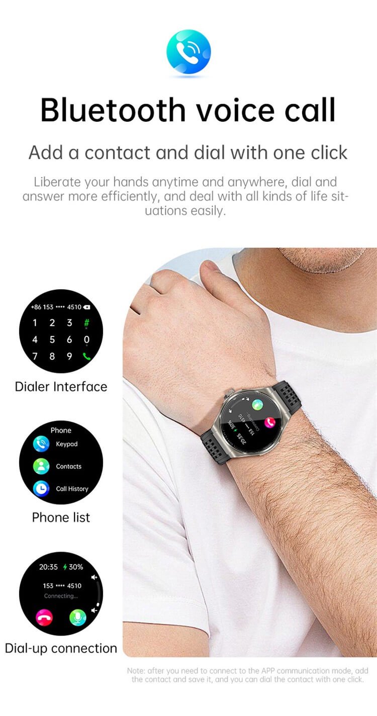 JA03 Smartwatch Bluetooth-Wählen 1,43-Zoll-AMOLED-Bildschirm 24-Stunden-Gesundheitsüberwachung-Shenzhen Shengye Technology Co.,Ltd