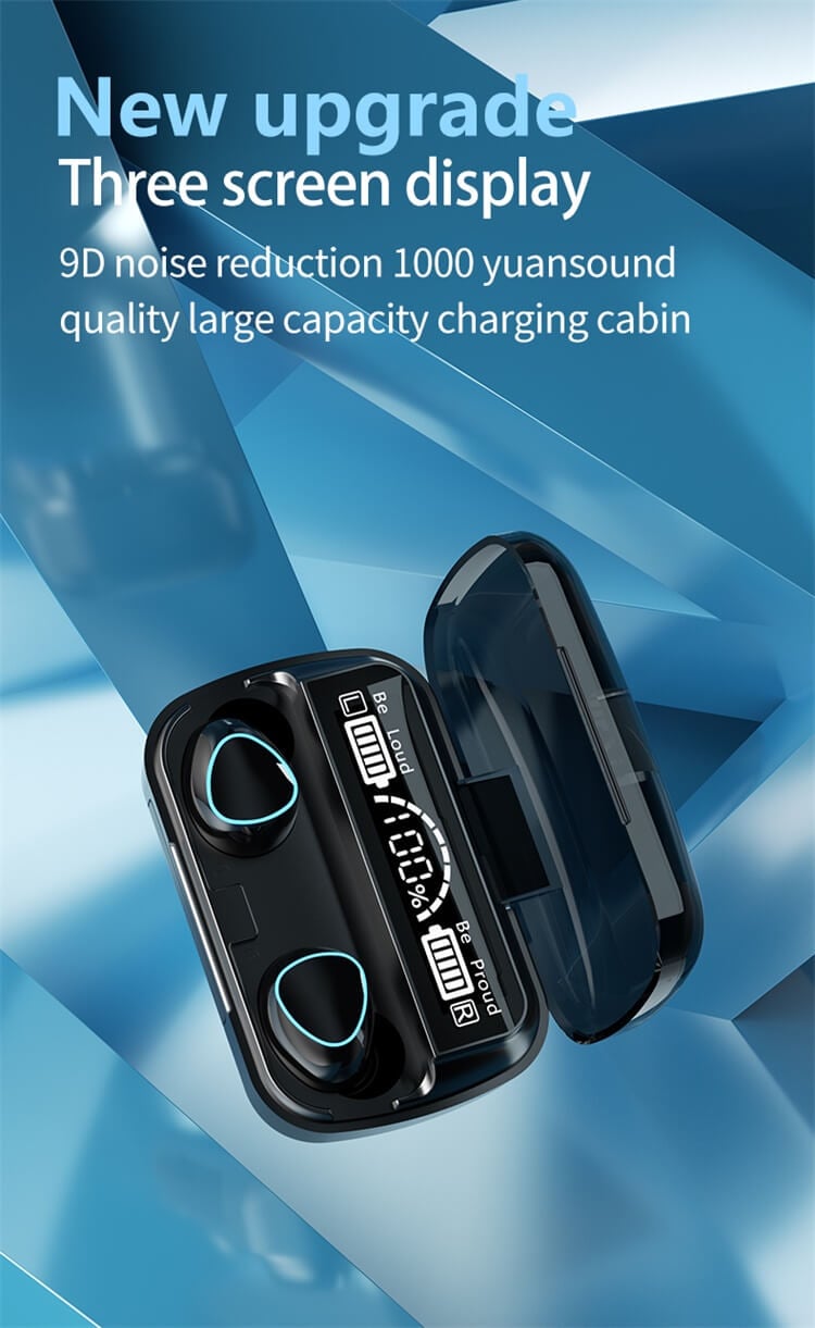 Écouteurs M10 légers 9D réduction du bruit cabine de chargement de grande capacité conception d'apparence de mode-Shenzhen Shengye Technology Co., Ltd