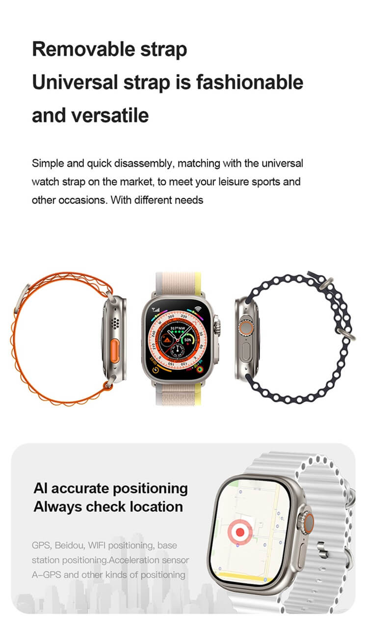 X8 Smartwatch 4G/5G Full Network HD Anrufzugriff Kompass Positionierungsrichtung Starke Batteriekapazität-Shenzhen Shengye Technology Co., Ltd