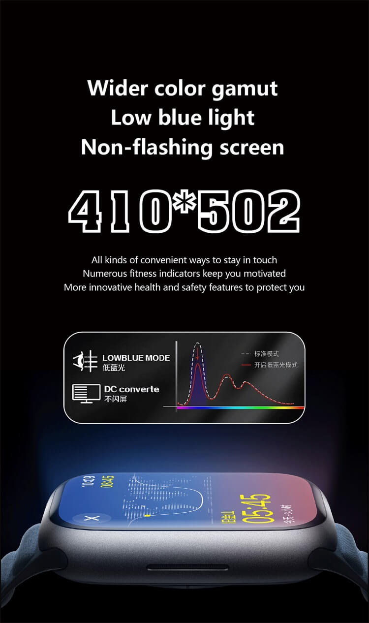 Hello3 Pro+Smartwatch 1.95 Inch Large High Definition Screen Multiple Sports Modes IP68 Waterproof-Shenzhen Shengye Technology Co. Ltd
