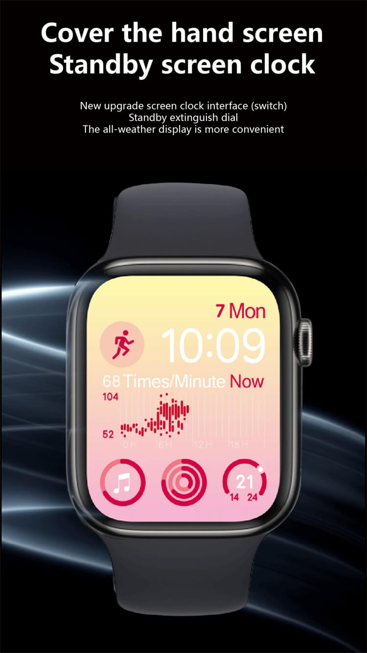 Hello3 Pro+Smartwatch 1.95 Inch Large High Definition Screen Multiple Sports Modes IP68 Waterproof-Shenzhen Shengye Technology Co. Ltd