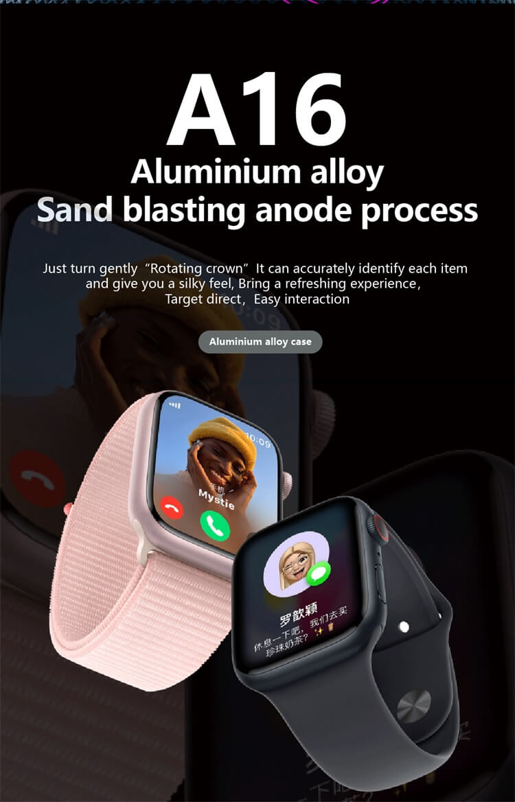 Hello3 Pro+Smartwatch 1.95 Inch Large High Definition Screen Multiple Sports Modes IP68 Waterproof-Shenzhen Shengye Technology Co. Ltd