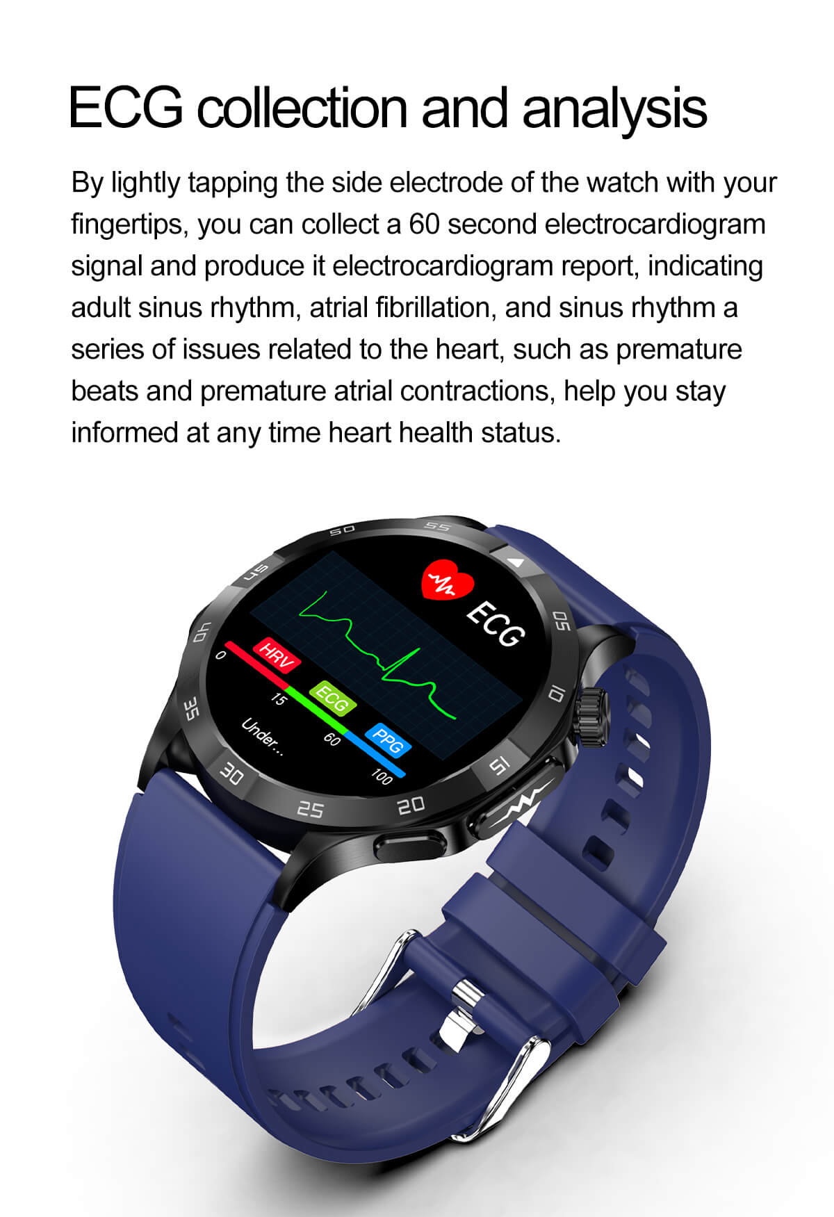 Έξυπνο ρολόι ET381 1,43 ιντσών AMOLED Screen ECG Testing Bluetooth Call Professional Fitness Monitoring-Shenzhen Shengye Technology Co.,Ltd