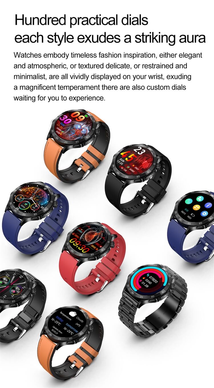 ET381 Smartwatch 1.43 Polegada Tela AMOLED ECG Teste Bluetooth Chamada Monitoramento de Fitness Profissional-Shenzhen Shengye Technology Co., Ltd