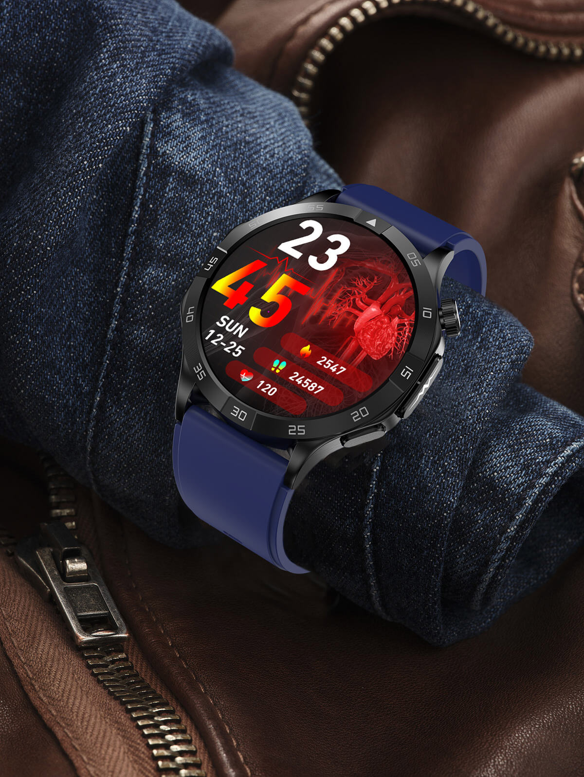 ET381 Smartwatch 1.43 Polegada Tela AMOLED ECG Teste Bluetooth Chamada Monitoramento de Fitness Profissional-Shenzhen Shengye Technology Co., Ltd